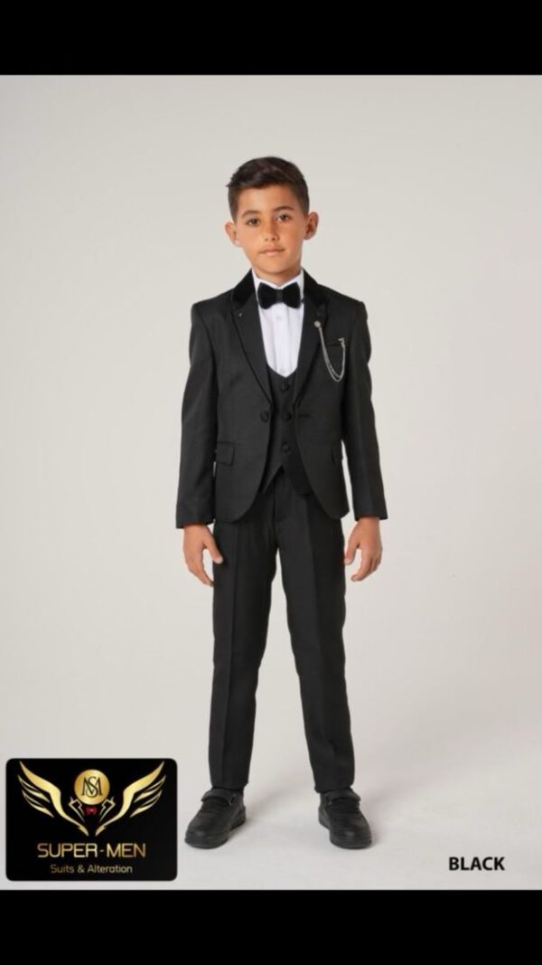 4 Piece Black Tuxedo