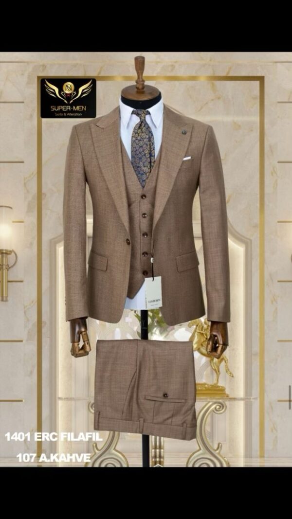 Taupe Grey Suit