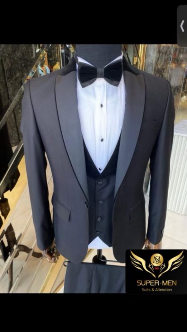 Black tuxedo
