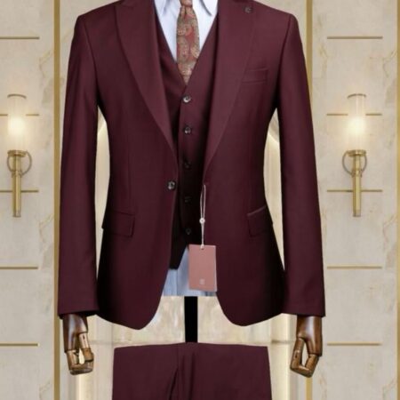 Burgundy Suit