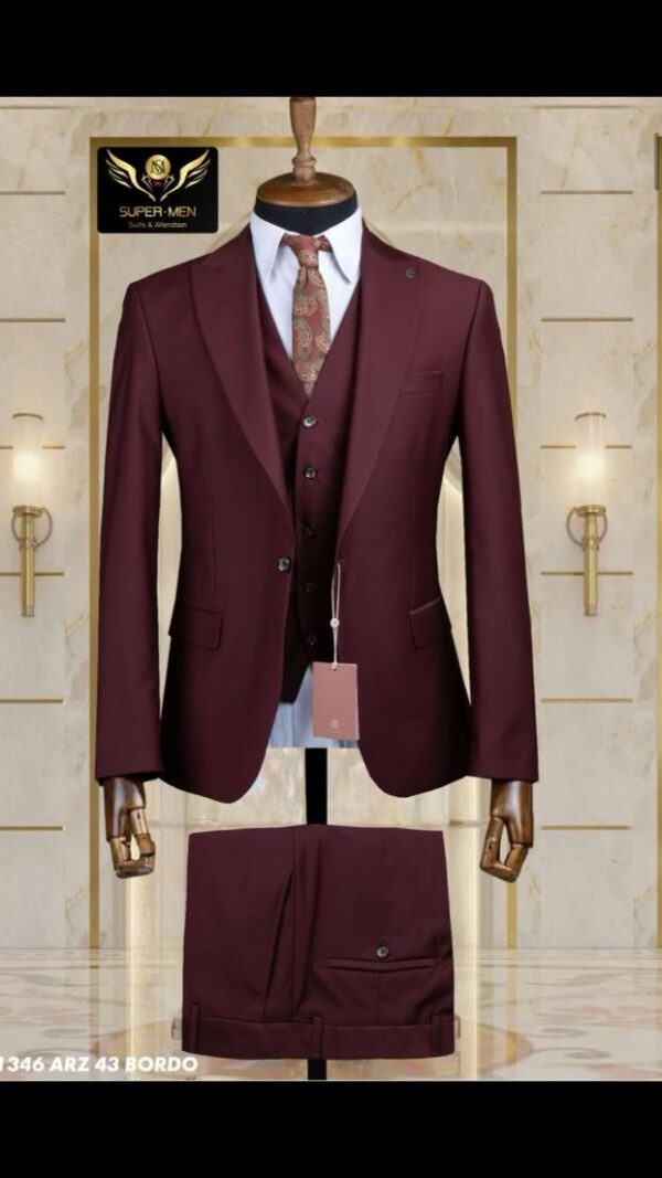 Burgundy Suit