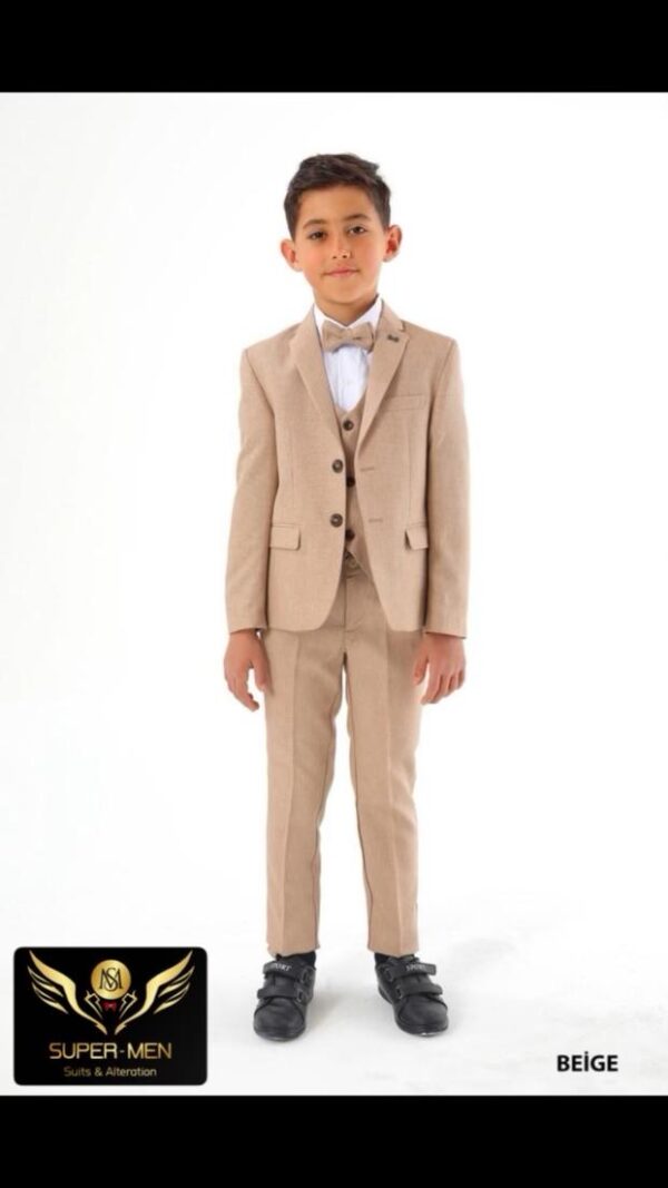 Beige Tuxedo
